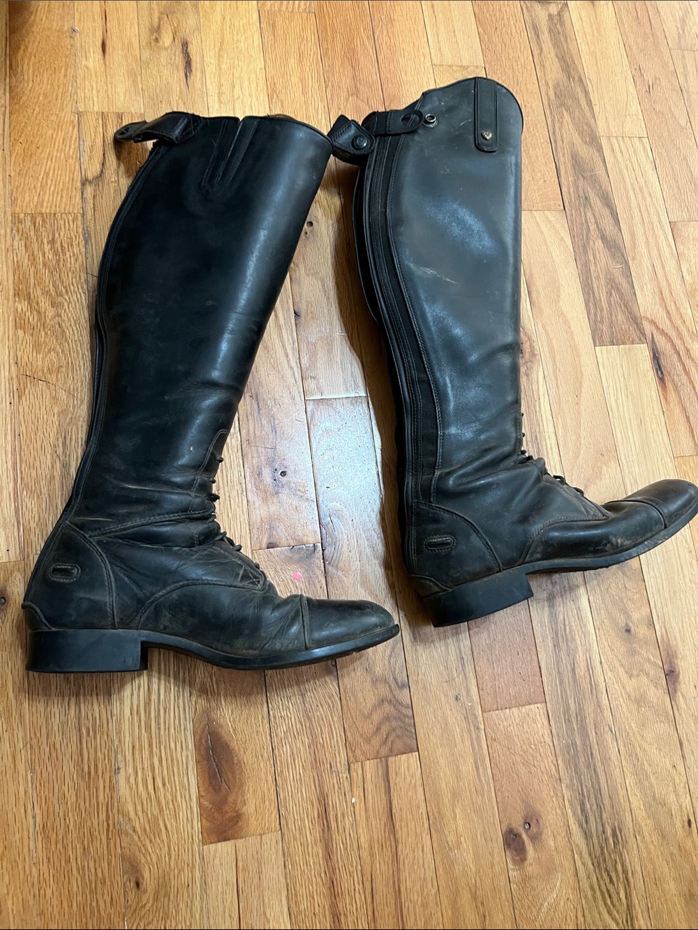 Ariat Black Tall Women's Leather Riding Boots
